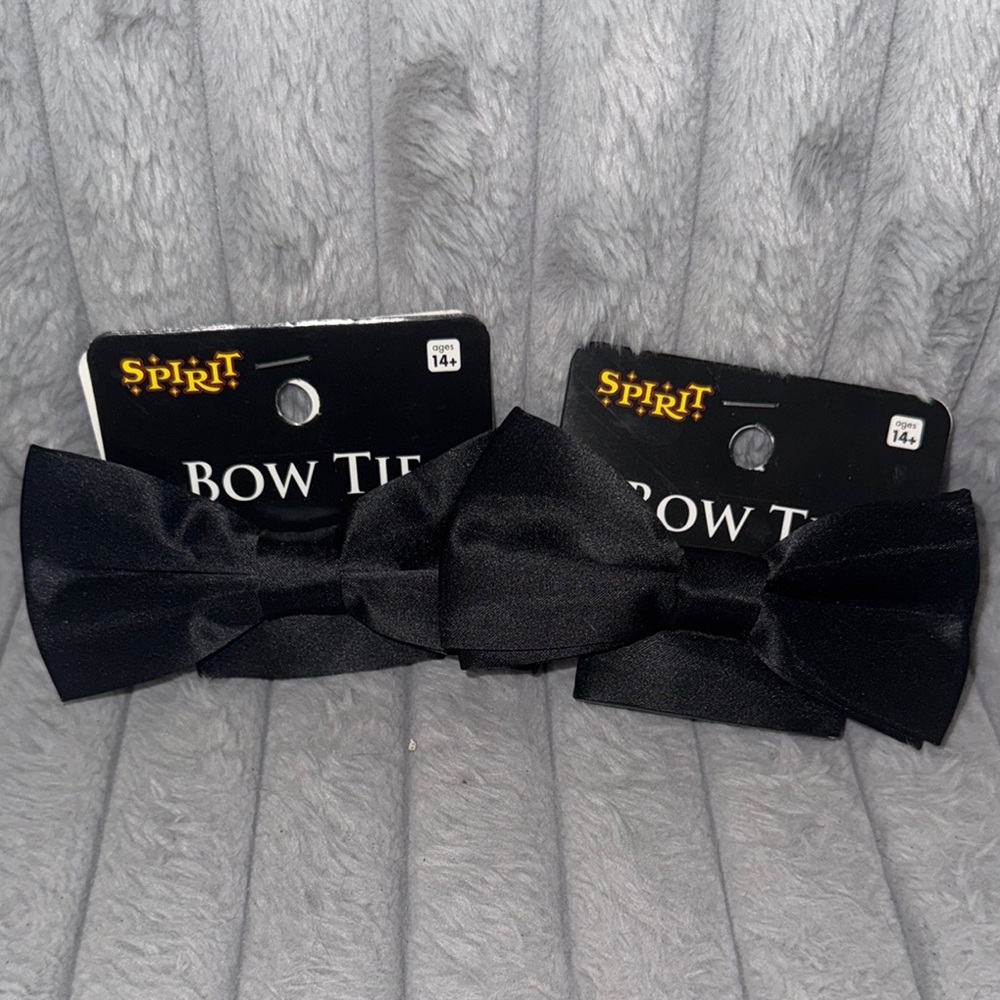 Spirit Classic Black Bow Tie Duo
